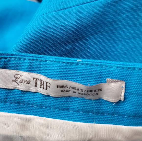 Womens New Zara TRF dress linen size S without original tag - Picture 3 of 8